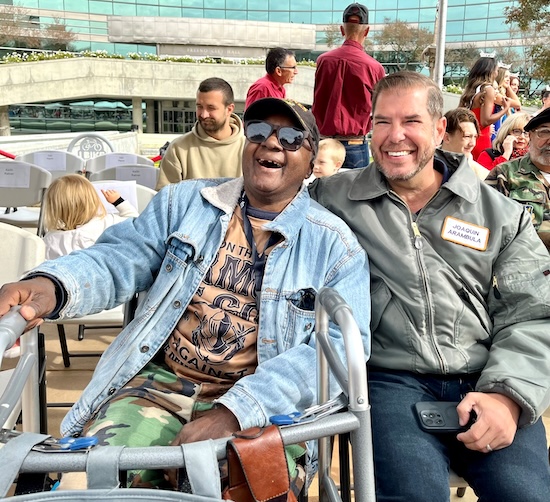 Assemblymember Arambula at the annual Central Valley Veterans Day Parade in Fresno.