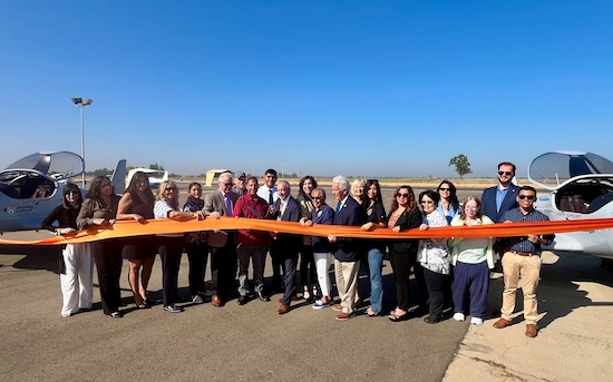 Reedley College’s aviation and training program has a new location.