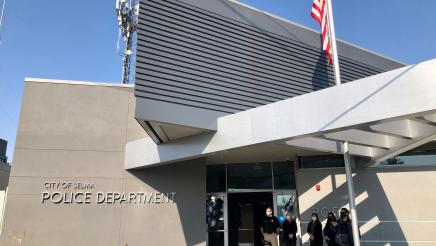 A view of the new Selma Police Department headquarters, a much-needed facility to replace an aging and crowded building. The Assemblymember secured $4 million in State monies to help fund construction of the new facility.